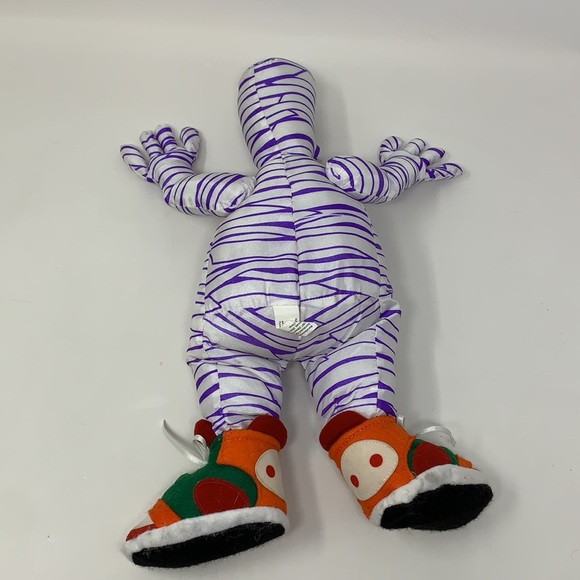 Vintage 1997 Monster Bash Gibson Greetings mummy Halloween stuffed doll RARE - Picture 6 of 17